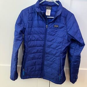 Patagonia Kids Royal Blue Puffer Jacket